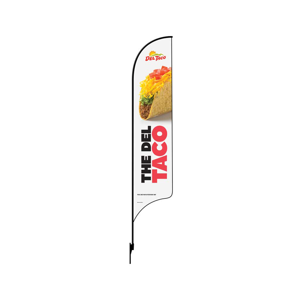15' Del Taco "The Del Taco" AdverSail Flag Kit